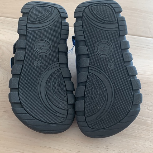 Toddler Boy Blue Sandals - Picture 3 of 6